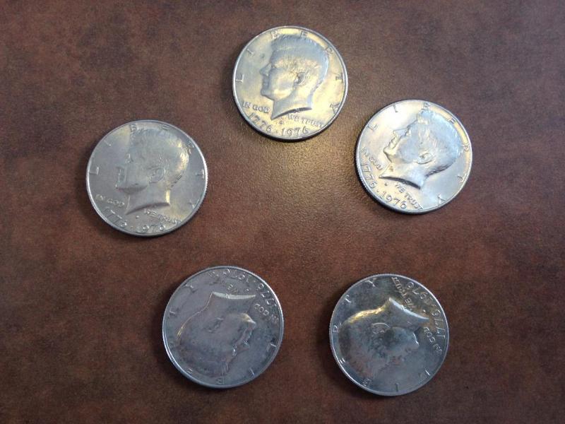 Bicentennial half dollars