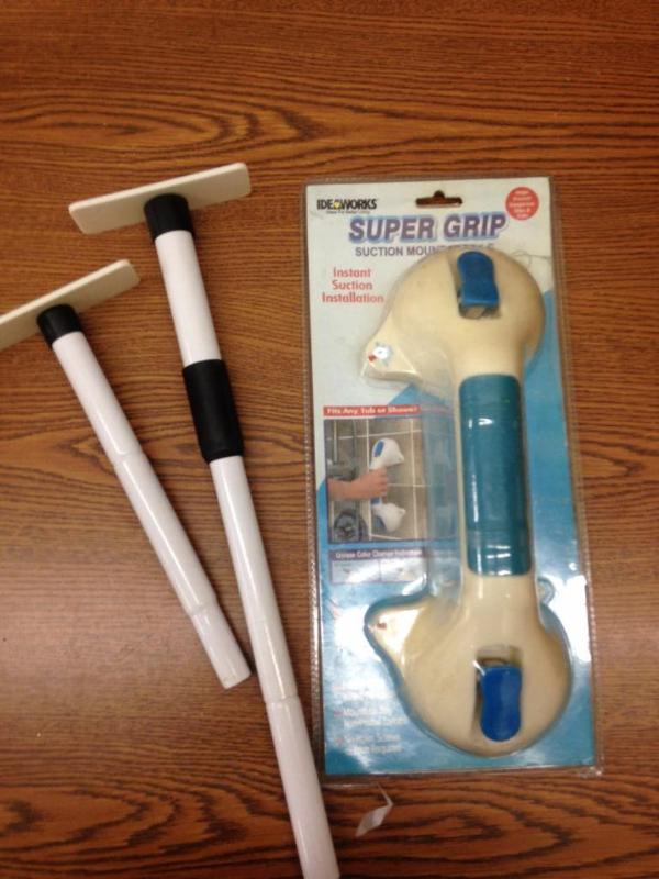Tub handle and pants stretcher