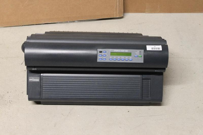 lot 14 image: InfoPrint 4247 Model X03 industrial impact ma...