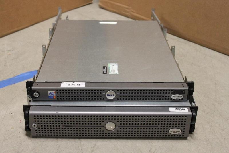 lot 30 image: 2 Dell servers PowerEdge 750 and PowerEdge 2...