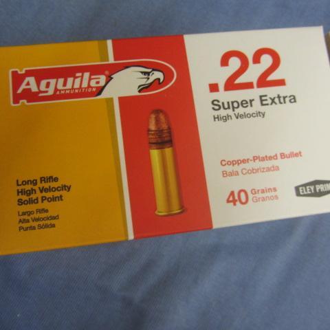 lot 122 image: AMMO Aquila 22LR