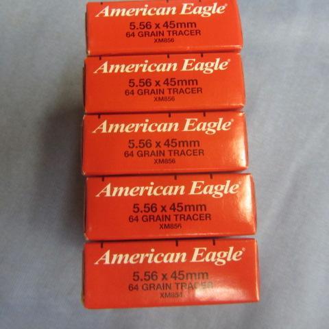 lot 124 image: AMMO Am Eagle Tracer XM856