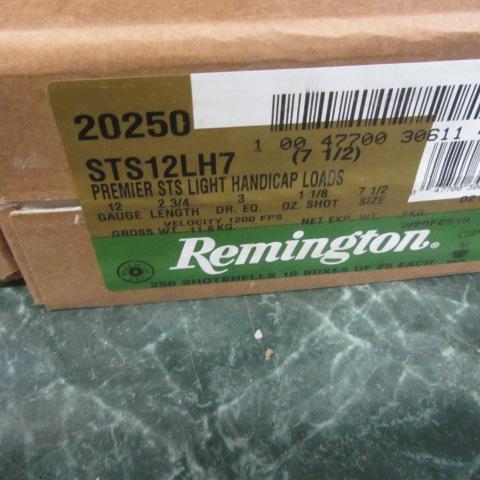 lot 129 image: AMMO Rem STS Target Loads