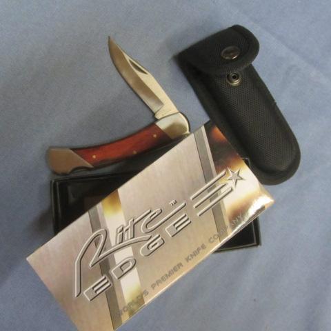 lot 136 image: New Rite Edge Folding Knives