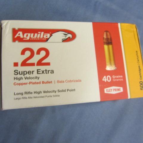 lot 71 image: AMMO Aquila 22LR