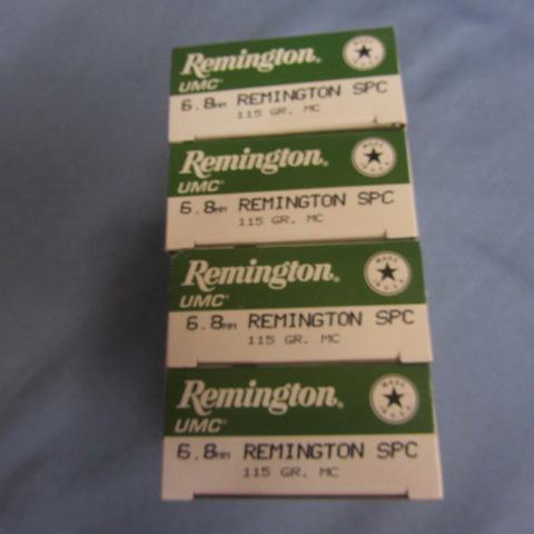 lot 72 image: AMMO Rem 6.8mm SPC Rifle
