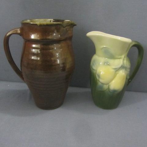 lot 29 image: Royal Copley, Pottery Pitcher