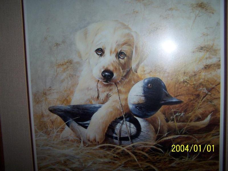 lot 56 image: Fast Friends Print