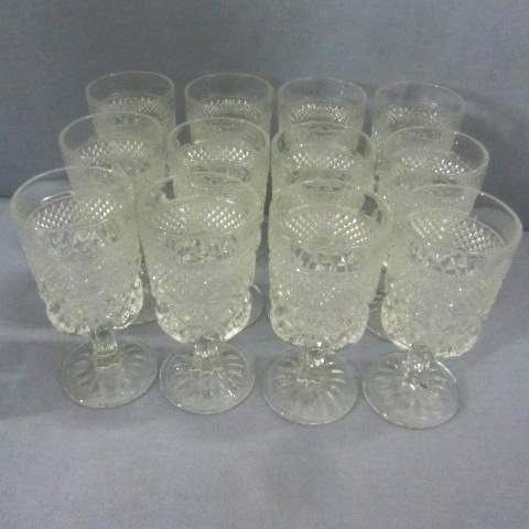 lot 62 image: Wexford Water Goblets