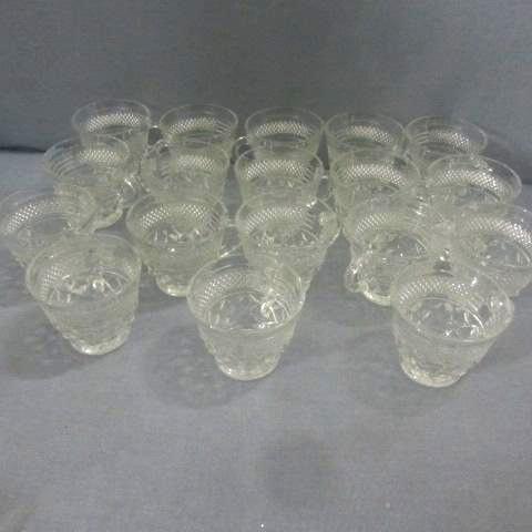 lot 63 image: Wexford Punch Cups