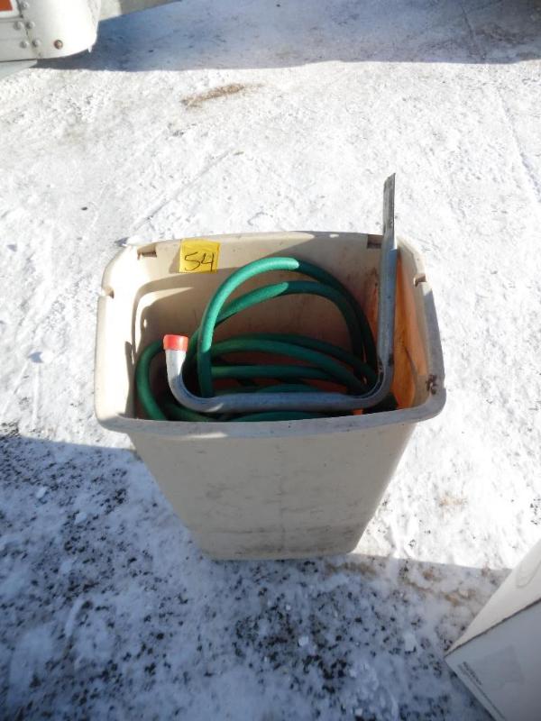 Garden Hose and Hanger