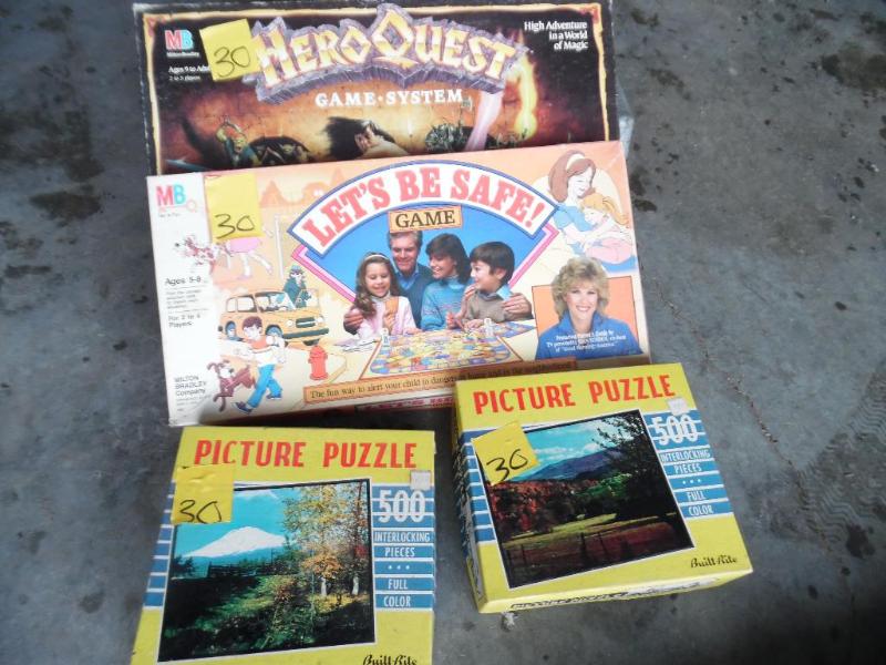 lot 30 image: Puzzles and Games