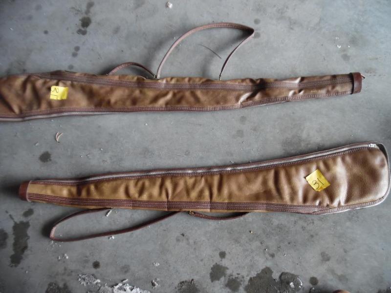 lot 31 image: Leather Gun Cases