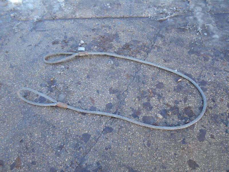 lot 8 image: 10 Steel Cable. 34 Thick.