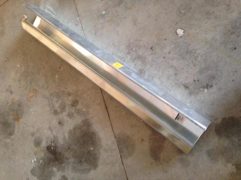 Oval ducting pipes