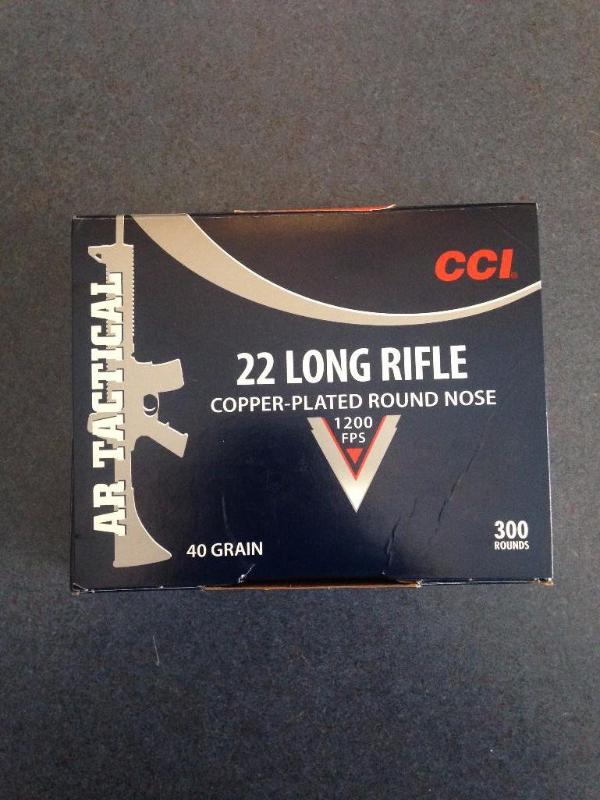 22 Long Rifle cartridges