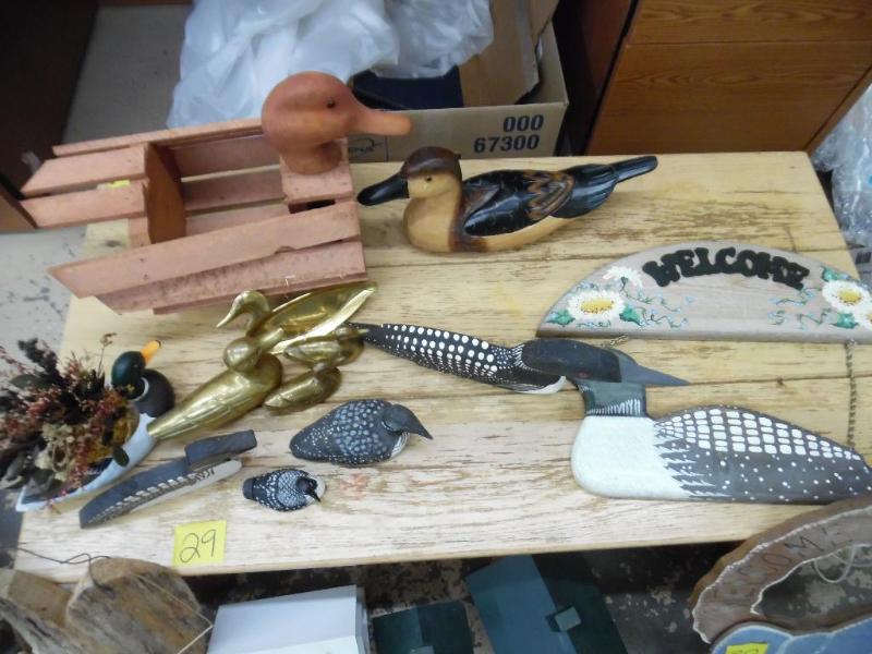 Duck and Loon Decor