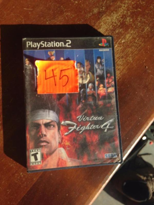 Virtua Fighting Play Station 2 game