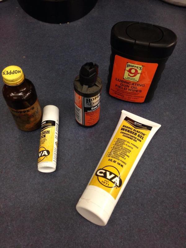 Gun cleaning items
