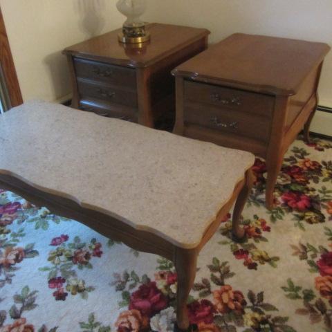 Bassett Lamp & Coffee Tables