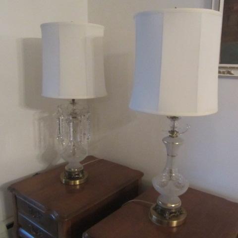 Crystal Table Lamps
