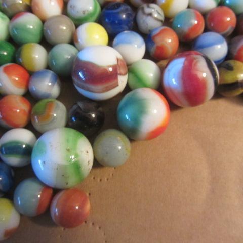 Vintage Akro Agate Marbles