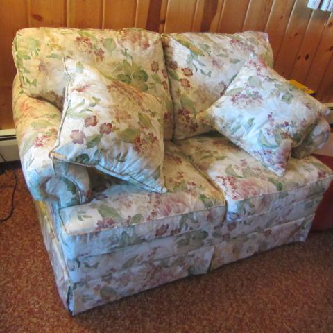 Floral Loveseat