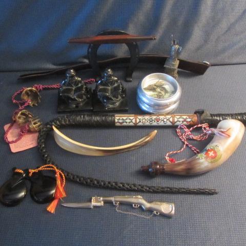 Brass Rifle, Souvenirs, Castanets