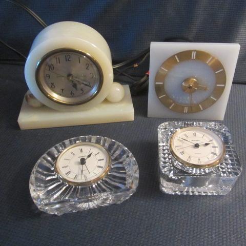 Marble & Crystal Clocks