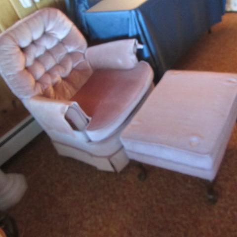 Swivel Rocker & Ottoman