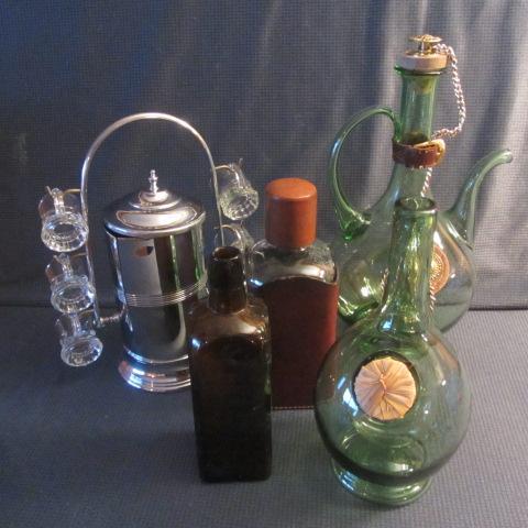 Wine Cooler, Bottles & Holder