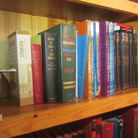 Travel Books, Atlas, Dictionary