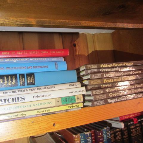 Gardening, Clock & Coin Books