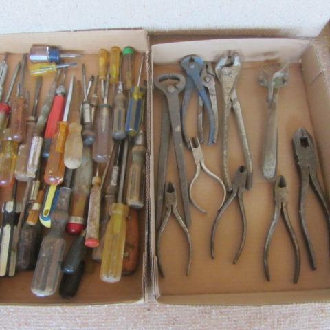 Screwdrivers, Cutters, Pliers
