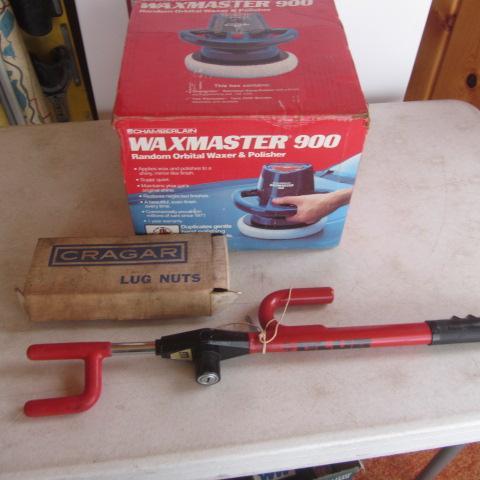 Waxer  Polisher, The Club, Lug Nuts