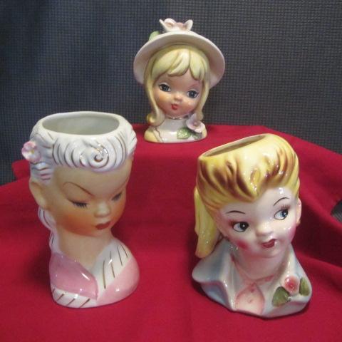 Vintage Head Vases