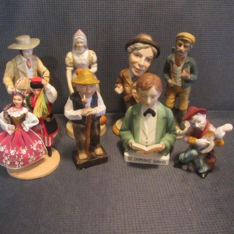 Polish Folk Dolls, Ceramic Figures