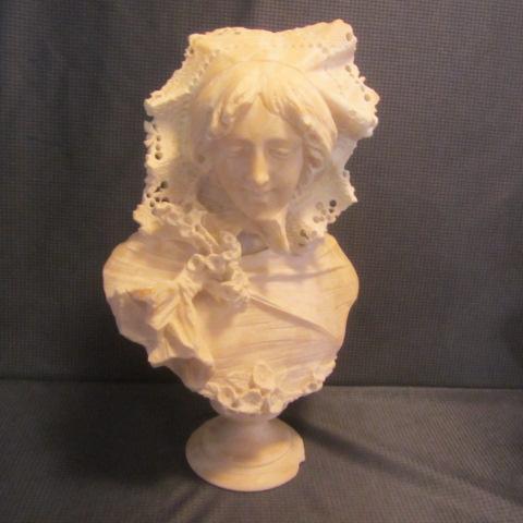 Carved Marble Statue