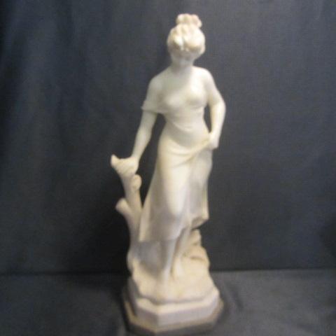 Carved Marble Maiden