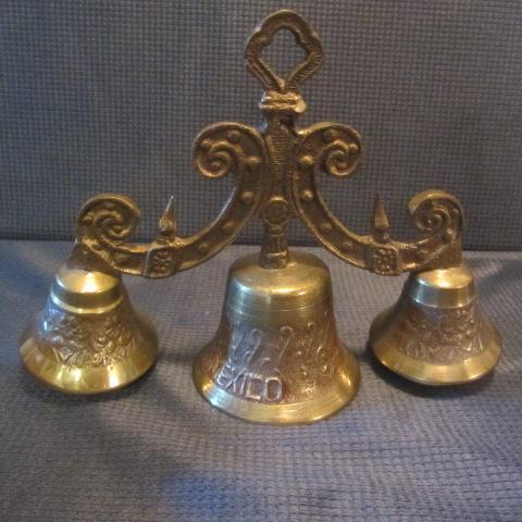 Brass Triple Bell Door Chime