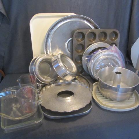 Baking Pans, Pie Shields