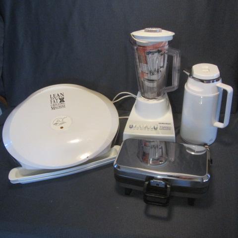 Blender, Waffle Maker, Grill, Carafe