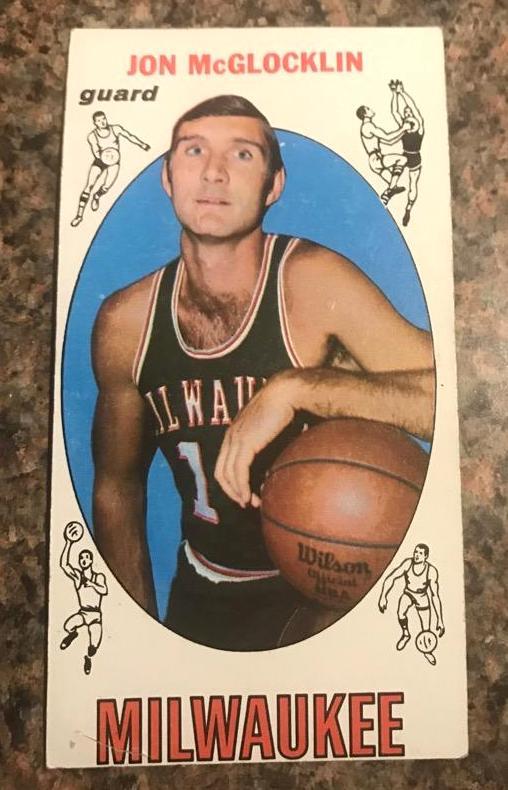 lot 10E image: 1969 Topps #14 Jon McGlocklin Rookie Card...