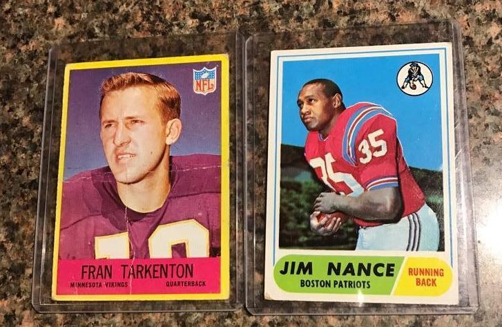 lot 10H image: 1967 Minnesota Vikings QB Fran Tarkenton #106...