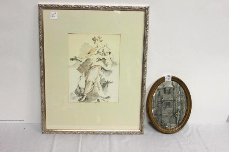 lot 22 image: Bavarian Pewter Art Handcast made in W. Germa...
