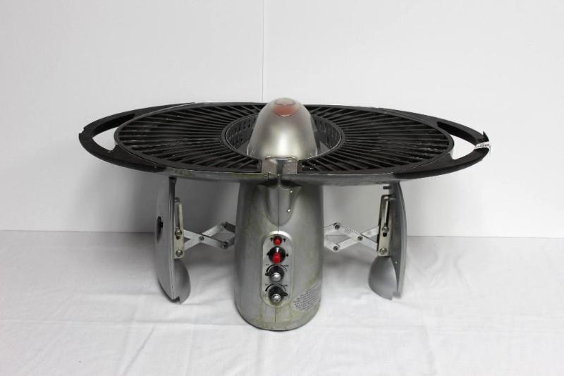 lot 46 image: Thane Rocket Ship Portable Propane BBQ Gril...