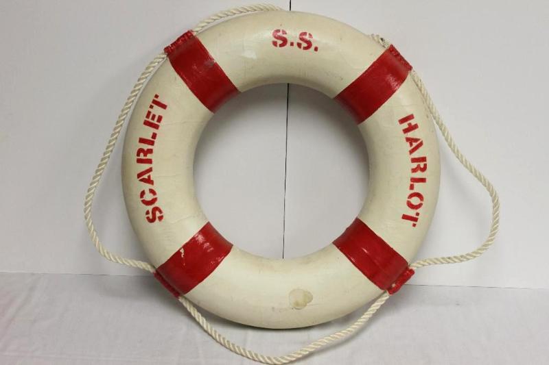 lot 69 image: Vintage Life Preserver....