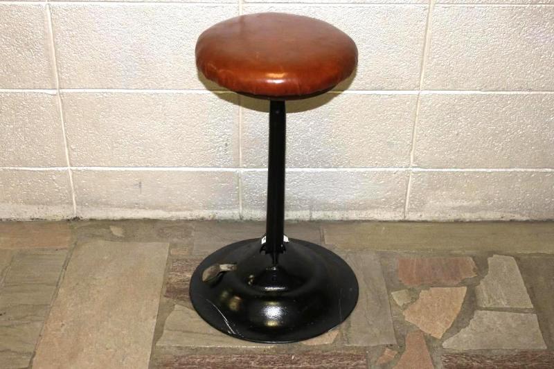 lot 80 image: Antique Adjustable&nbspCast Iron and Wood &a...
