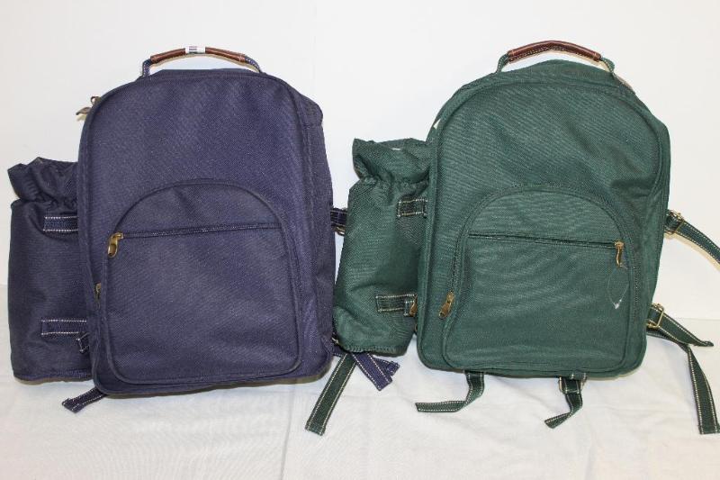 lot 92 image: 2 Picnic at Ascot Backpacks. Are Like-New...