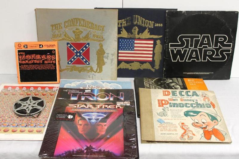 lot 93 image: Vintage Star Wars, Tron, Star-Trek, Pinocchio...